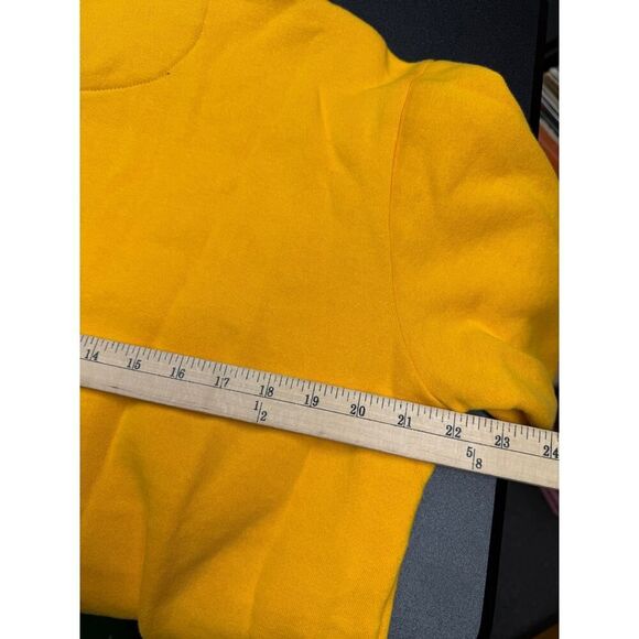 University of Missouri MIZZOU Yellow & Black Pullover Sweatshirt Sz Large UNISEX - Picture 7 of 7